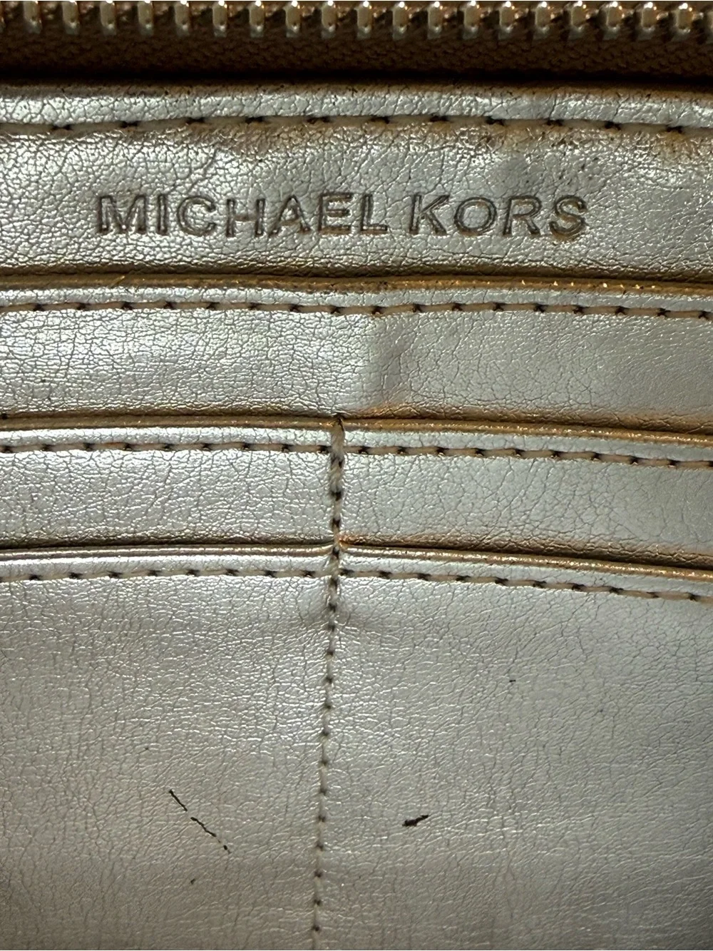 Classic Michael Kors Jet Set Travel Large Leather Continental Wallet- Taupe